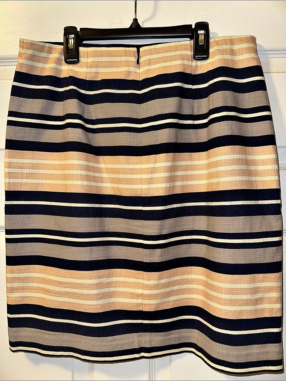 Ann Taylor Striped Midi Skirt - Size 10